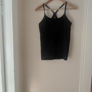 Workout racerback tank top